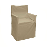 Rans Alfresco 100% Cotton Director Chair Cover - Plain Taupe Furniture Kings Warehouse 