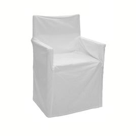 Rans Alfresco 100% Cotton Director Chair Cover - Plain White Furniture Kings Warehouse