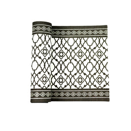 Rans Cotton Vintage Table Runner - Black Home & Garden Kings Warehouse