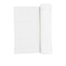 Rans Elegant Hemstitch Table Runner White Home & Garden Kings Warehouse