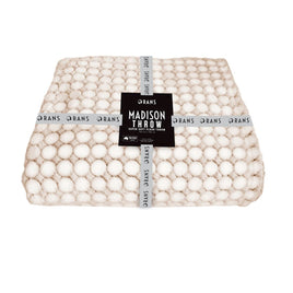 Rans Madison Plush Throw - Linen Home & Garden Kings Warehouse 