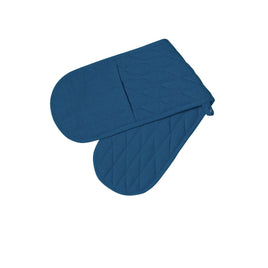 Rans Manhattan Blue Cotton Double Oven Mitt Home & Garden Kings Warehouse 