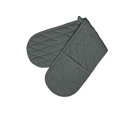 Rans Manhattan Charcoal Cotton Double Oven Mitt Home & Garden Kings Warehouse 