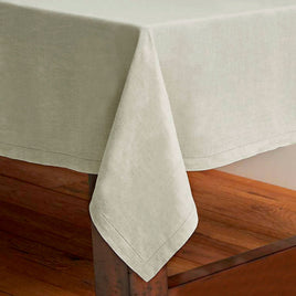 Rans Pure Cotton Hemstitch Tablecloth 150 x 360 cm - Beige Home & Garden Kings Warehouse