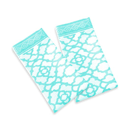 Rans Set of 2 Cotton Vintage Napkins - Paradise Blue Home & Garden Kings Warehouse