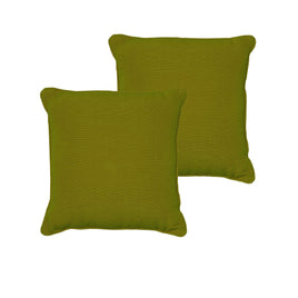 Rans Set of 2 London Cotton Cushion Cover - Olive Green Home & Garden Kings Warehouse
