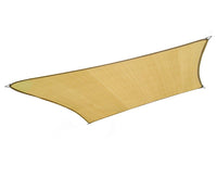 Rectangular Shade Sail 3 x 2.5m - Sand