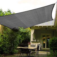 Rectangular Shade Sail 3m x 2.5m - Grey Kings Warehouse 