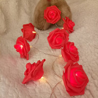 Red Rose battery string fairy light - party night light wedding decoration Kings Warehouse 