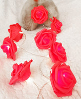 Red Rose battery string fairy light - party night light wedding decoration Occasions Kings Warehouse 