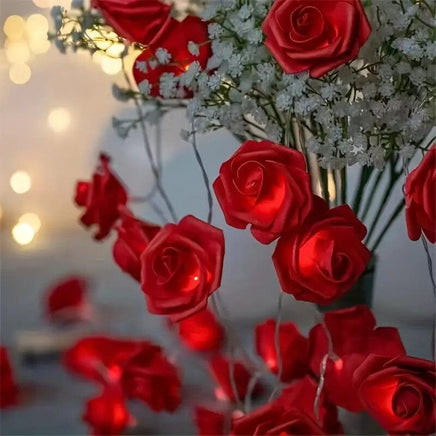 Red Rose battery string fairy light - party night light wedding decoration Occasions Kings Warehouse 