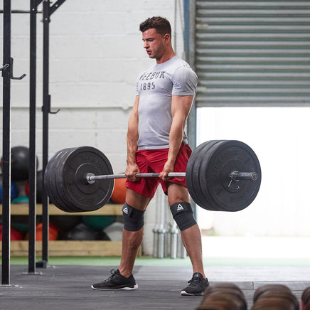 Reebok Knee Wraps in Black Sports & Fitness Kings Warehouse 