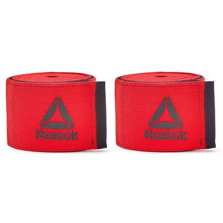 Reebok Knee Wraps in Red Sports & Fitness Kings Warehouse 