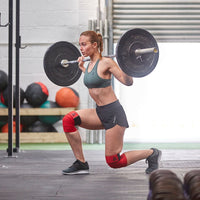 Reebok Knee Wraps in Red Sports & Fitness Kings Warehouse 