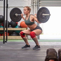 Reebok Knee Wraps in Red Sports & Fitness Kings Warehouse 