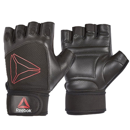 Reebok Lifting Gloves Small in Black & Red Sports & Fitness Kings Warehouse 
