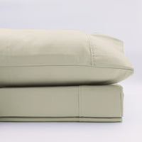 Renee Taylor 1500 Thread Count Pure Soft Cotton Blend Flat & Fitted Sheet Set Ivory King Home & Garden Kings Warehouse 