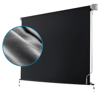 Retractable Straight Drop Roll Down Awning Garden Patio Screen 2.1X2.5M Home & Garden Kings Warehouse 