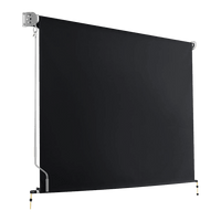 Retractable Straight Drop Roll Down Awning Garden Patio Screen 2.1X2.5M Home & Garden Kings Warehouse 