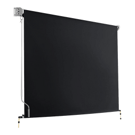 Retractable Straight Drop Roll Down Awning Garden Patio Screen 2.1X2.5M Home & Garden Kings Warehouse 