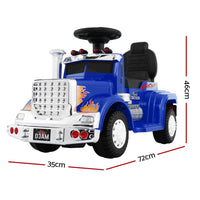 Ride On Cars Kids Electric Toys Car Battery Truck Childrens Motorbike Toy Rigo Blue Big Baby Bazaar Kings Warehouse 