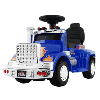 Ride On Cars Kids Electric Toys Car Battery Truck Childrens Motorbike Toy Rigo Blue Big Baby Bazaar Kings Warehouse 