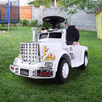 Ride On Cars Kids Electric Toys Car Battery Truck Childrens Motorbike Toy Rigo White Big Baby Bazaar Kings Warehouse 