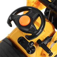 Ride-on Children's Digger (Yellow) w/ Interactive Gear Stick & Scoop Baby & Kids Kings Warehouse 