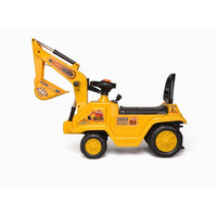 Ride-on Children's Excavator (Yellow) w/ Dual Operation Levers to Scoop Baby & Kids Kings Warehouse 