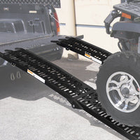 Rigg 2x Aluminium ATV Loading Ramp Foldable - Black Kings Warehouse 