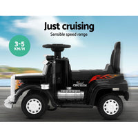 Rigo Kids Electric Ride On Car Truck Motorcycle Motorbike Toy Cars 6V Black Baby & Kids Kings Warehouse 