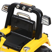 Rigo Kids Ride On Bulldozer Digger Electric Car Yellow End of Year Clearance Sale Kings Warehouse 