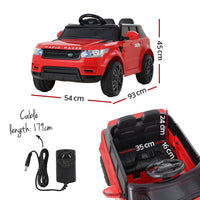 Rigo Kids Ride On Car 12V Electric Toys Cars Battery Remote Control Red Big Baby Bazaar Kings Warehouse 