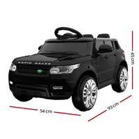 Rigo Kids Ride On Car Electric 12V Black End of Year Clearance Sale Kings Warehouse 