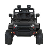 Rigo Kids Ride On Car Electric 12V Car Toys Jeep Battery Remote Control Black Early Christmas Sale Kings Warehouse 