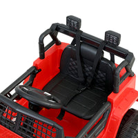 Rigo Kids Ride On Car Electric 12V Car Toys Jeep Battery Remote Control Red Kings Warehouse 