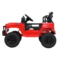 Rigo Kids Ride On Car Electric 12V Car Toys Jeep Battery Remote Control Red Kings Warehouse 