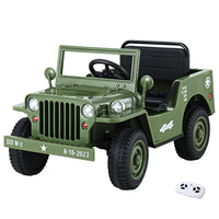 Rigo Kids Ride On Car Off Road Military Toy Cars 12V Olive March Mayhem Kings Warehouse 