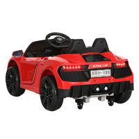 Rigo Kids Ride On Car Outdoor Electric Toys Battery Remote Control MP3 12V Red Kings Warehouse 