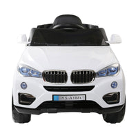 Rigo Kids Ride On Car - White Big Baby Bazaar Kings Warehouse 