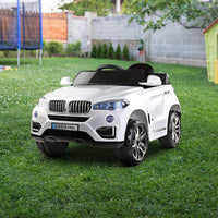 Rigo Kids Ride On Car - White Big Baby Bazaar Kings Warehouse 