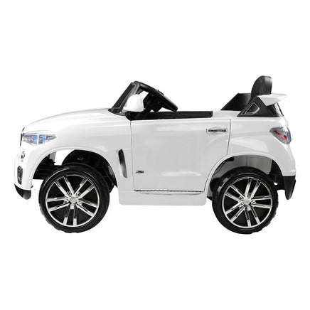 Rigo Kids Ride On Car - White Big Baby Bazaar Kings Warehouse 