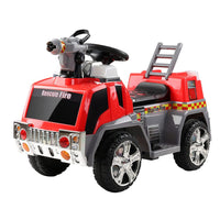 Rigo Kids Ride On Fire Truck Motorbike Motorcycle Car Red Grey Kings Warehouse 