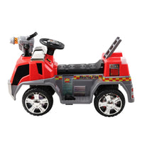 Rigo Kids Ride On Fire Truck Motorbike Motorcycle Car Red Grey Kings Warehouse 