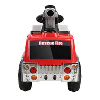 Rigo Kids Ride On Fire Truck Motorbike Motorcycle Car Red Grey Kings Warehouse 