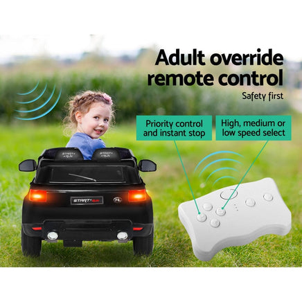 Rigo Ride On Car Kids Electric Ride On Cars SUV Remote 12V Black Baby & Kids Kings Warehouse 