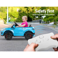 Rigo Ride On Car Toy Kids Electric Cars 12V Battery SUV Blue End of Year Clearance Sale Kings Warehouse 