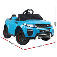 Rigo Ride On Car Toy Kids Electric Cars 12V Battery SUV Blue End of Year Clearance Sale Kings Warehouse 