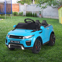 Rigo Ride On Car Toy Kids Electric Cars 12V Battery SUV Blue End of Year Clearance Sale Kings Warehouse 