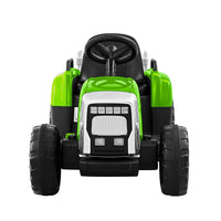 Rigo Ride On Car Tractor Trailer Toy Kids Electric Cars 12V Battery Green Big Baby Bazaar Kings Warehouse 